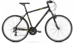 Hibridinis dviratis Romet Orkan M 28" 2022, juodas