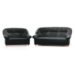 Mink&scaron;tų baldų komplektas Aleksandra 3, juodas