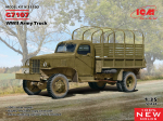 Klijuojamas Modelis ICM 35593 WWII Army Truck G7107 1/35