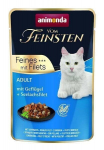 Animonda Vom Feinsten Poultry &scaron;lapias kačių maistas pauk&scaron;tienos ir polako filė skonio, 85 g