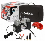 Automobilinis kompresorius su LED lempute 250W 10bar. 60 l/min. YT-73462 YATO