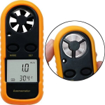 Skaitmeninis vėjo greičio matuoklis - anemometras