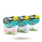 Čiulptukas silikoninis 2vnt 0-6m, Tommee Tippee Any time 43335480