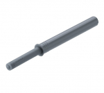 Blum TIP-ON durelių atmetiklis, su bamperiu, įgrežiamas 76 mm, pilkos spalvos