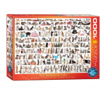 Dėlionė Eurographics, 6000-0580, The World of Cats, 1000 d.
