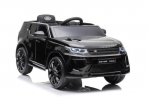 Elektromobilis vaikams Range Rover, juodas lakuotas