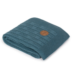 CebaBaby pledas Malibu megztas eglutė - digsniuotas, 90x90, W-812-109-158