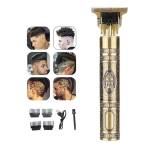 Metalinė belaidė plaukų ir barzdos kirpimo ma&scaron;inėlė LIVMAN VINTAGE T9