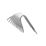 Musashi WE-701 platus ravėjimo antgalis (plotis 84 mm, 11 noragų), akumuliatorinis ravėtuvas WE-750