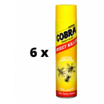 Nuodai SUPER COBRA, skraidantiems vabzdžiams, 400 ml x 6 vnt. pakuotė