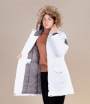 Huppa Moteri&scaron;kas parkas MONA 2, white
