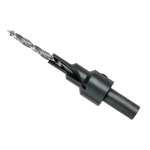 Medienos sriegiu grąžtas 3.5mm skirta 5.0mm, plienas HSS
