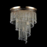 Lubinis sietynas Maytoni Royal Classic aukso spalvos su kristalais DIA522-CL-07-G
