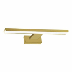 Sieninis &scaron;viestuvas PINTO SATIN GOLD 7W LED 30cm