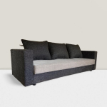 Sofa-lova Toliman, kombinuota ruda