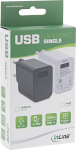 InLine&reg; USB Power Adapter Single, 100-240V to 5V/2.5A, black