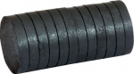 Magnetai, Grand, 30x5mm, juodos sp., 12 vnt.