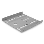 AXAGON RHD-125S metalinė 2.5" HDD/SSD montavimo rėmelis į 3.5" lizdą, pilka spalva