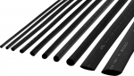 Termo susitraukiantis vamzdelis 3,5 mm-1 m, juodas