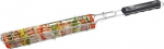 Grilio grotelės &scaron;a&scaron;lykams Gefu BBQ, 49 cm, sidabrinės