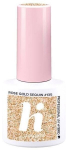 Hibridinis nagų lakas Hi Hybrid 135 Rose Gold Sequin, 5ml
