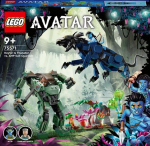 75571 LEGO&reg; Avatar Neitiri ir Tanatoras prie&scaron; AMP kostiumą Kvaričą