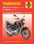 Yamaha YBR125 & XT125R/X (05-16) 3rd Revised edition