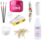 Nagų priauginimo rinkinys Silcare Clear gelis 50 g N21