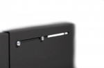 I&scaron;orinis kietasis diskas Digitus 8U Wall Mounting Patch Bracket DN-19 PB-8U-SW Black