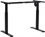 Reguliuojamo auk&scaron;čio stalo rėmas SUN-FLEX&reg;DESKFRAME II, 70-117cm, juodas