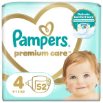 Sauskelnės PAMPERS Premium Care, Value Pack, 4 dydis, 52 vnt.