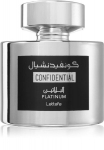 Kvepalai Lattafa Confidential Platinum EDP, 100 ml, 100 ml