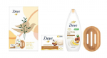Kūno odos priežiūros rinkinys Nourishing Care : du&scaron;o želė, 250 ml + muilas, 90 g + muilinė