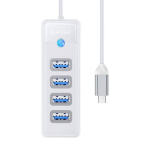 Orico Hub USB-C to 4x USB 3.0, 5 Gbps, 0.15m