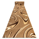Rugsx kiliminis takas Karmel Fryz - Coffee, 90x560 cm