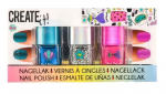 Nagų lakų rinkinys mergaitėms Create It, 3 vnt