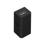 USB kubas baldų lizdui OR-GM-9011/B/USB