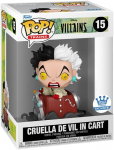 Funko POP! Disney Villains Cruella de Vil in cart Exclusive