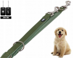 Nobby Classic Preno reguliuojama pavadėlis &scaron;uniui, 2m, M/l, žalias
