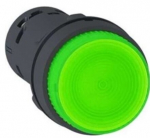 Schneider Electric valdymo mygtukas 22mm žalias su pa&scaron;vietimu
