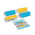 Traukinių stočių ir tunelių rinkinys Intelino