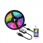 LED juosta RGB spalvą keičianti, 1 metras