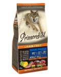 Primordial Grain Free Adult suaugusiems visų veislių &scaron;unims su ėriuku ir tunu 12 kg