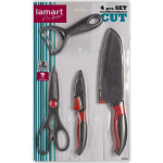 Lamart virtuvės įrankių rinkinys Cut, 4 dalių
