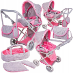 Lėlės vežimėlis 3-in-1 Doris DM9346