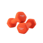 Hanteliai 2 x 1,5 kg oranžiniai