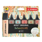 Stabilo Nature Colors žymeklių rinkinys, 6 vnt.