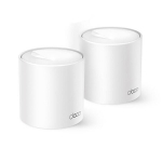 TP-Link | Deco X10 V1 - Wi-Fi system - Wi-Fi 6 - desktop | AX1500 | 2.4 GHz / 5 GHz | 2 routers