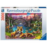 Dėlionė Tigras rojaus lagūnoje Ravensburger, 3000 vnt.