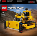 LEGO&reg; 42163 Technic buldozeris, statybinis žaislas vaikams, ekskavatorius